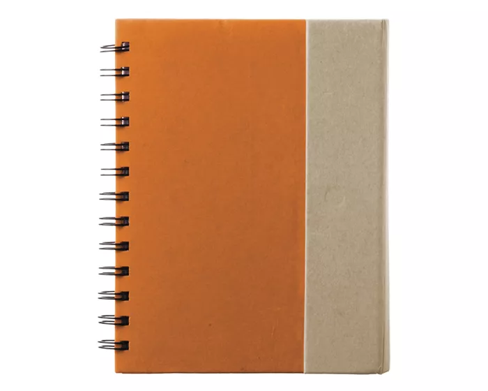 A2100.03 LIBRETA ECOLOGICA MINNA A2100 NARANJA NARANJA