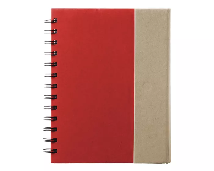 A2100.04 LIBRETA ECOLOGICA MINNA A2100 ROJO ROJO