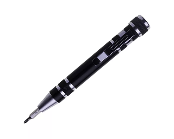 A2138.02 DESARMADOR TIPO PLUMA BARREL A2138 NEGRO NEGRO