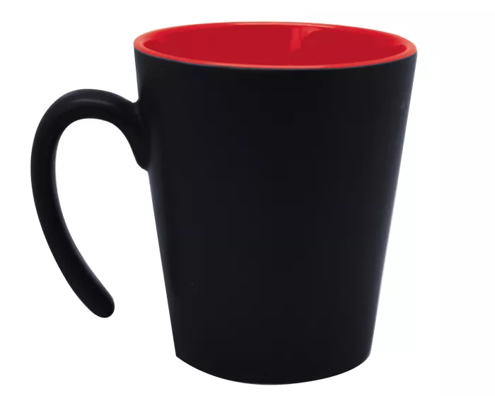 A2153.04 TAZA CONICA  MATE 12 OZ MALBEC A2153 ROJO ROJO