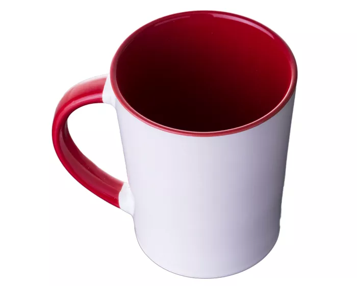 A2154.04 TAZA CONICA BICOLOR 14 OZ BICOLOR ARLES A2154 ROJO ROJO