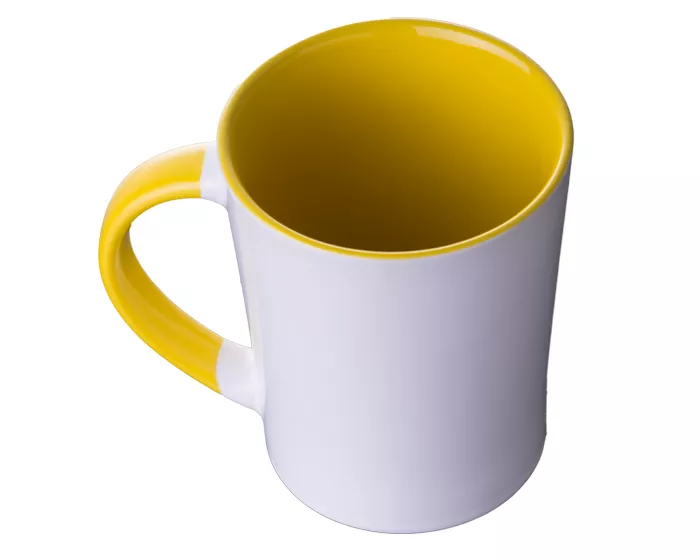 A2154.07 TAZA CONICA BICOLOR 14 OZ BICOLOR ARLES A2154 AMARILLO AMARILLO