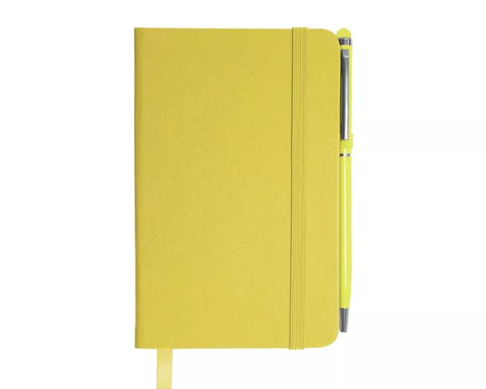 A2182.07 LIBRETA CON BOLIGRAFO AITANA A2182 AMARILLO AMARILLO