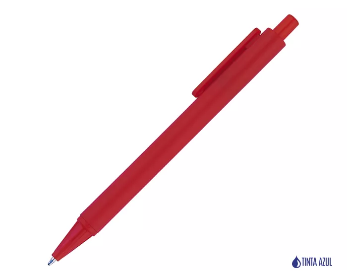 A2321A.04 BOLÍGRAFO DE PLÁSTICO BELMA DE TINTA AZUL A2321A ROJO ROJO