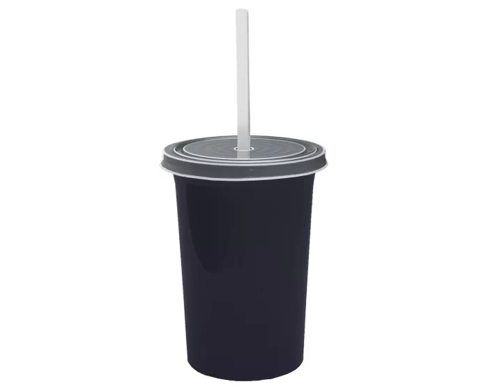 A2341.02 VASO DE PLÁSTICO OLAS A2341 NEGRO NEGRO