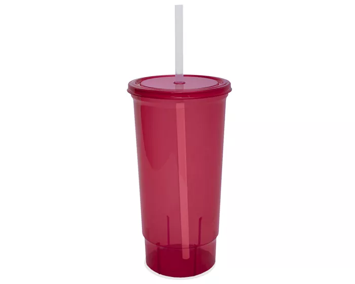 A2342.04 VASO DE PLÁSTICO BACHELOR A2342 ROJO ROJO