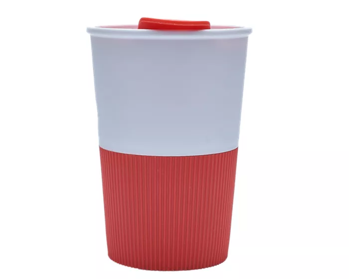 A2345.04 VASO DE PLASTICO EXPRESO A2345 ROJO ROJO