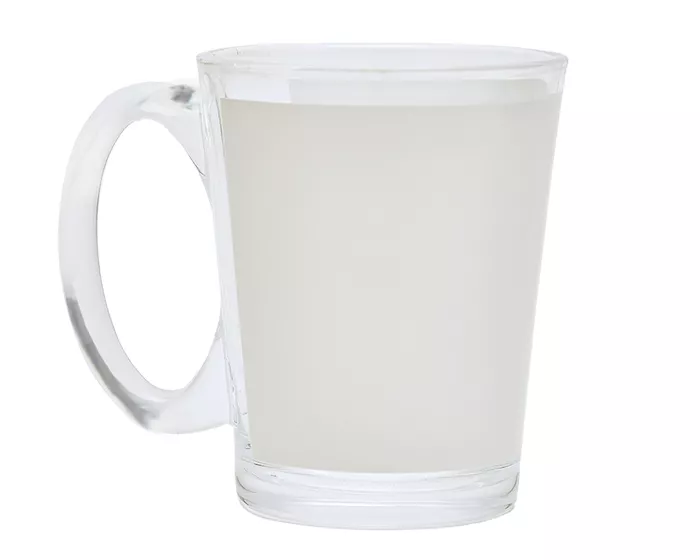 A2382.01 TAZA DE VIDRIO DE SUBLIMACIÓN 10 OZ DANA A2382 TRANSPARENTE TRANSPARENTE