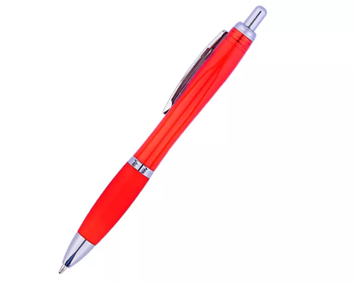 A2416.04 BOLÍGRAFO DE PLÁSTICO AMIRA A2416 ROJO ROJO