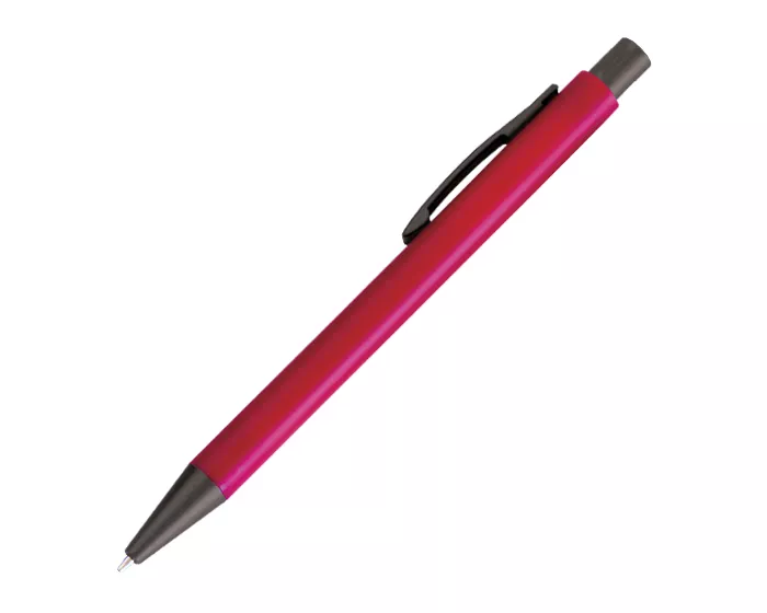 A2438.04 BOLIGRAFO DE PLÁSTICO LOG A2438 ROJO ROJO