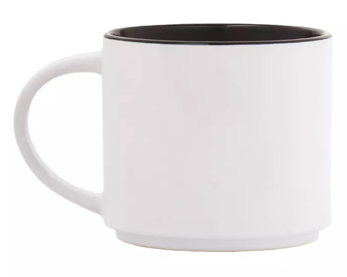 A2472.02 TAZA BICOLOR 15 OZ BABEL A2472 NEGRO NEGRO