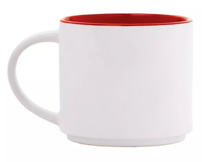 A2472.04 TAZA BICOLOR 15 OZ BABEL A2472 ROJO ROJO