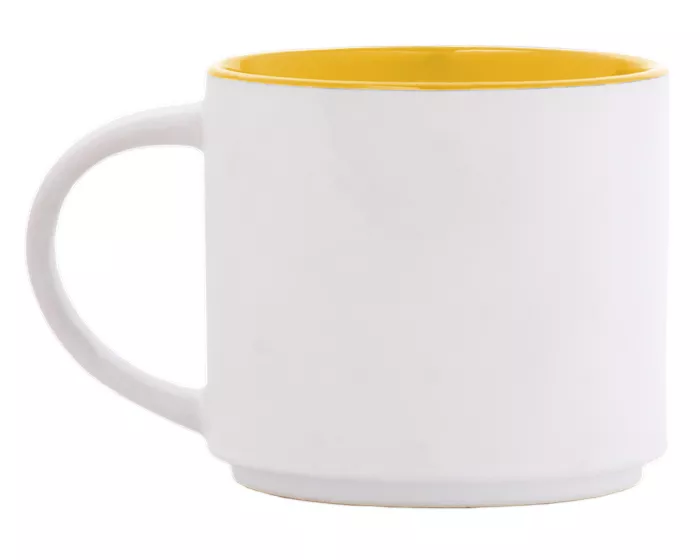 A2472.07 TAZA BICOLOR 15 OZ BABEL A2472 AMARILLO AMARILLO