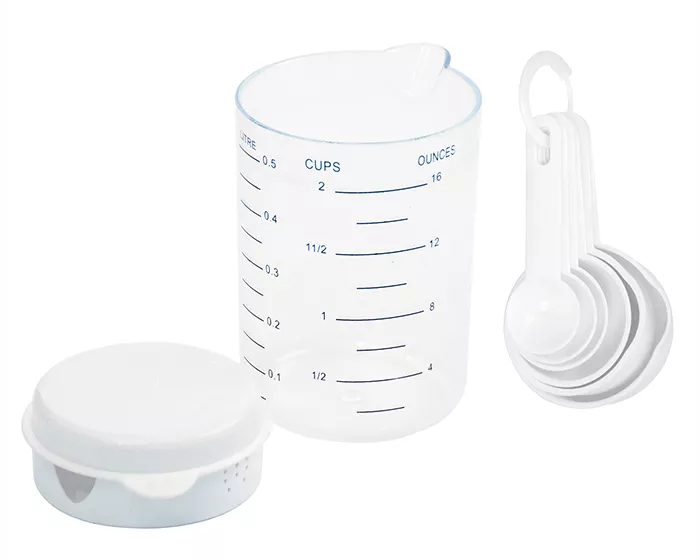 A2530.01 VASO MEDIDOR DE 16 OZ UNIDO A2530 BLANCO BLANCO