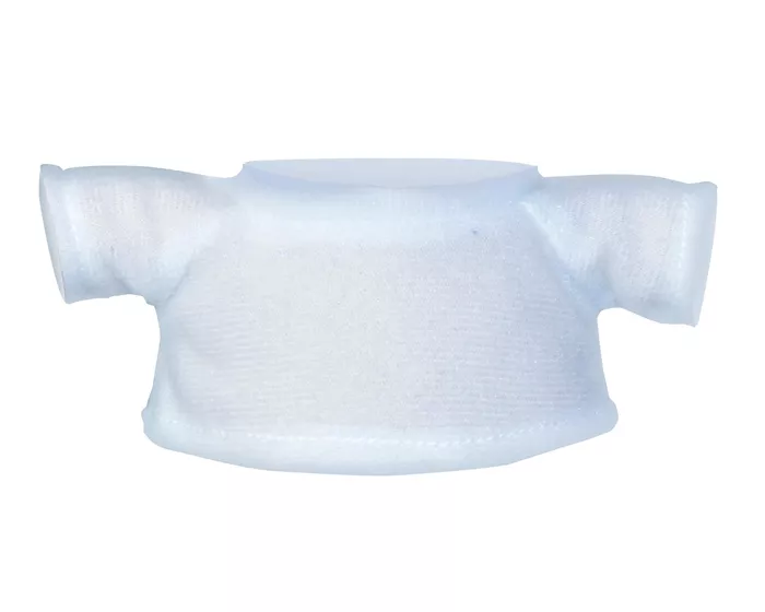 A2545.01 PLAYERA PARA PELUCHE A2545 BLANCO BLANCO