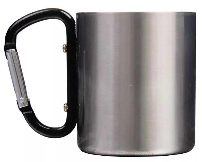 A2613.17 TAZA DOBLE PARED DE ACERO INOX. DE SUBLIMACIÓN 8 OZ TAOS A2613 PLATA PLATA