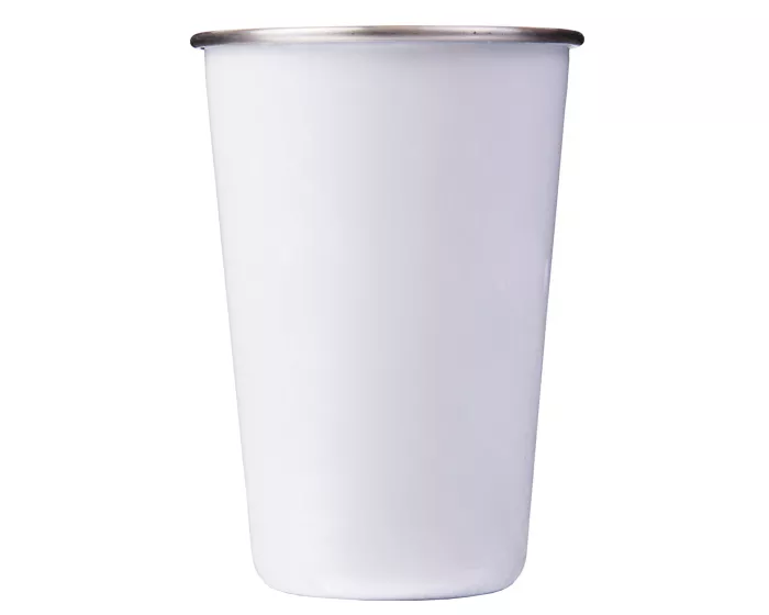 A2614.01 VASO DE ACERO INOX. DE SUBLIMACIÓN JULL A2614 BLANCO BLANCO