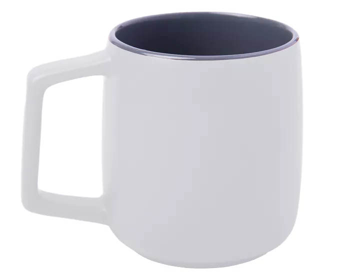 A2633.01 TAZA BICOLOR MATE 14 OZ ELVIS A2633 BLANCO BLANCO