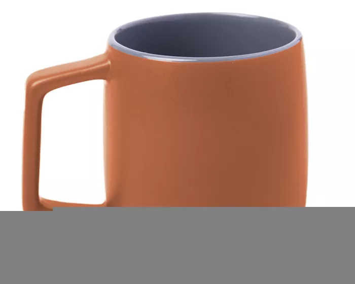 A2633.03 TAZA BICOLOR MATE 14 OZ ELVIS A2633 NARANJA NARANJA