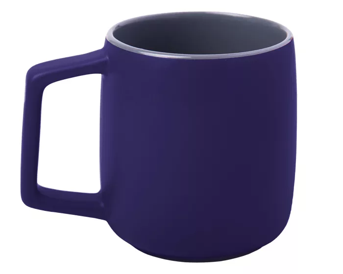 A2633.09 TAZA BICOLOR MATE 14 OZ ELVIS A2633 AZUL AZUL