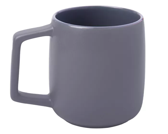 A2633.22 TAZA BICOLOR MATE 14 OZ ELVIS A2633  GRIS GRIS