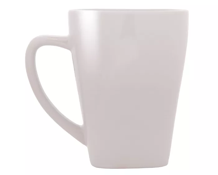 A2635.01 TAZA CON BASE CUADRADA 12 OZ ABBA A2635 BLANCO BLANCO