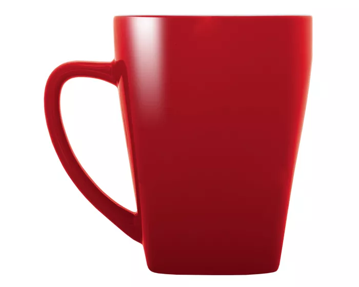 A2635.04 TAZA CON BASE CUADRADA 12 OZ ABBA A2635 ROJO ROJO