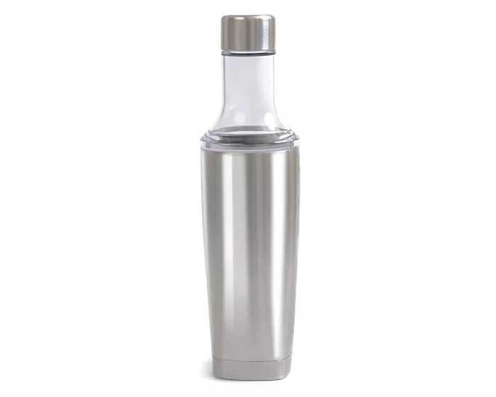 A2667.17 TERMO TÉRMICO DOBLE PARED ACERO INOX. MULTI-TAPA 660ML CLYDE A2667 PLATA PLATA