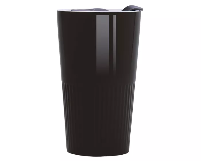 A2694.02 VASO DE DOBLE PARED 10 OZ MIAMI A2694 NEGRO NEGRO