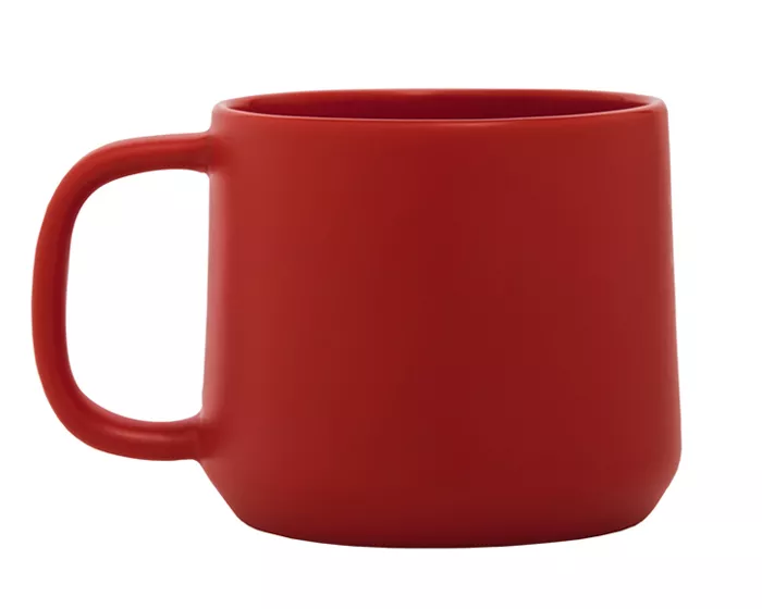 A2714.04 TAZA ACABADO MATE 16 OZ CARAMEL A2714 ROJO ROJO