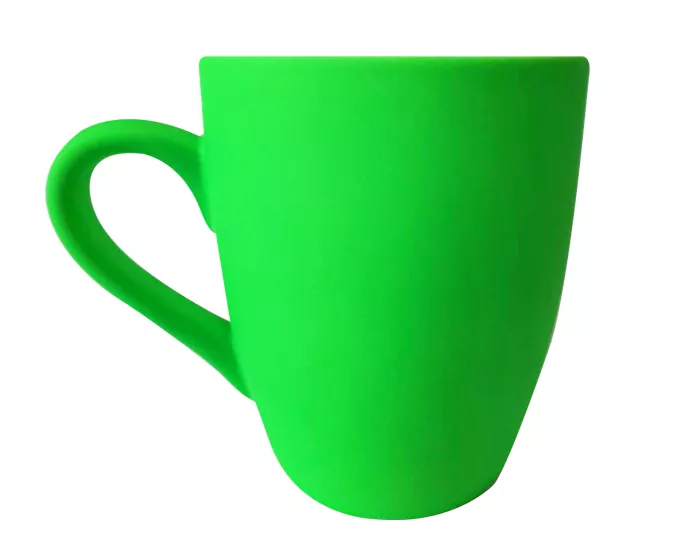 A2733.38 TAZA BICOLOR PARA GRABADO LASER 10 OZ TONY A2733 VERDE VERDE