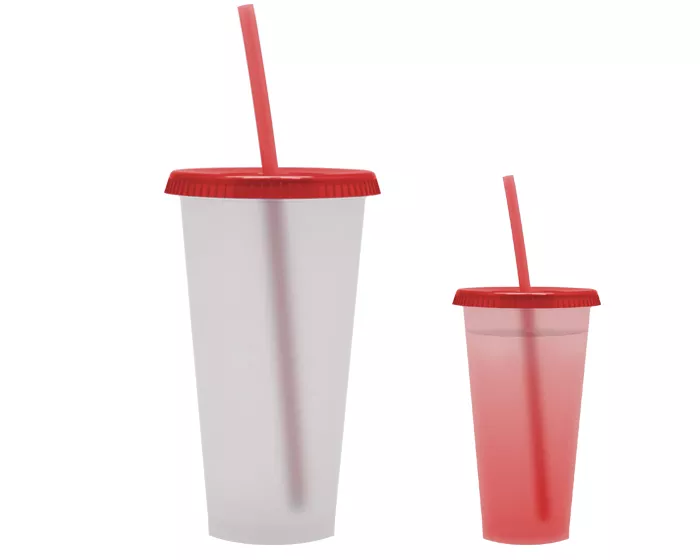 A2770.04 VASO DE PLÁSTICO SNOW A2770 ROJO ROJO