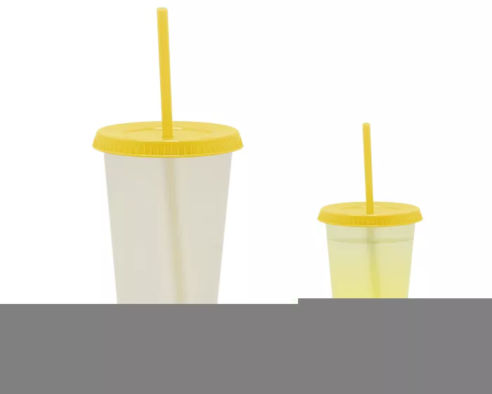 A2770.07 VASO DE PLÁSTICO SNOW A2770 AMARILLO AMARILLO