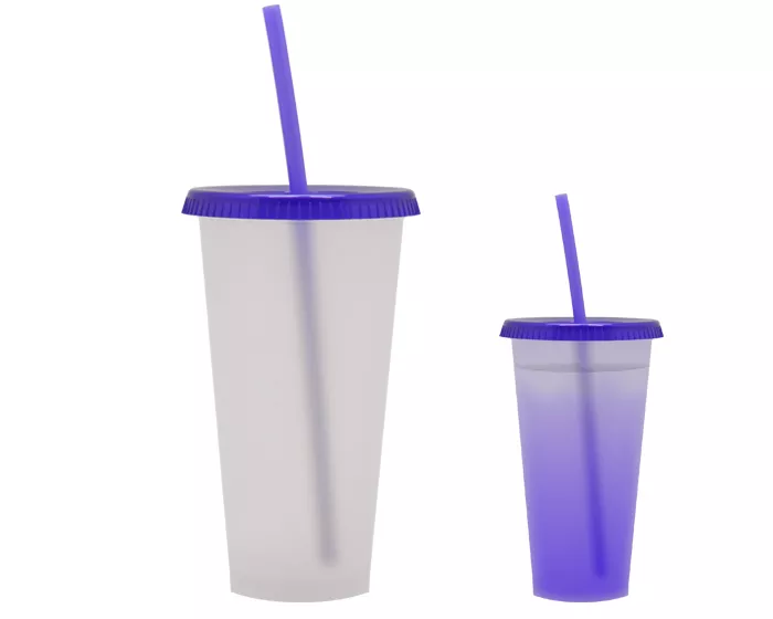 A2770.29 VASO DE PLÁSTICO SNOW A2770 MORADO MORADO