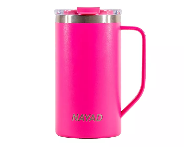 A2778.05 TARRO TÉRMICO DOBLE PARED ACERO INOX. 20 OZ. NAYAD METRO TALL  A2778 ROSA ROSA