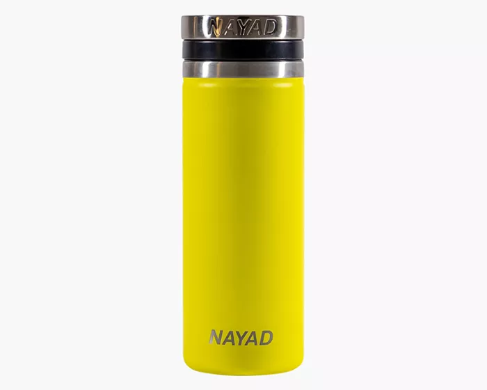 A2843.07 TERMO DOBLE PARED ACERO INOXIDABLE 18 OZ. NAYAD ROAMER A2843 AMARILLO AMARILLO