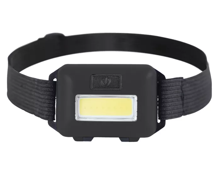 A3044.02 LÁMPARA FRONTAL LED DE PLÁSTICO MINERO A3044 NEGRO NEGRO