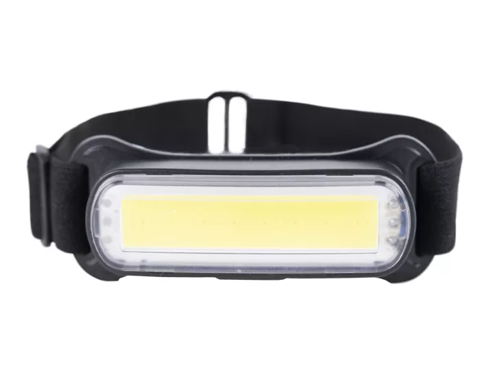 A3046.02 LÁMPARA FRONTAL LED DE PLÁSTICO RECARGABLE RÁPEL A3046 NEGRO NEGRO