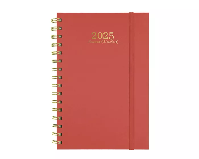 ANB2025.04 AGENDA SEMANAL NOTEBOOK ANB2025 ROJO ROJO