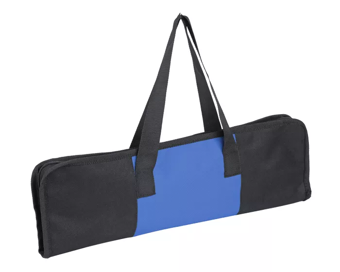 A110039 SET PARA ASADO CON BOLSA MAR Y TIERRA BBQ4523 AZUL AZUL