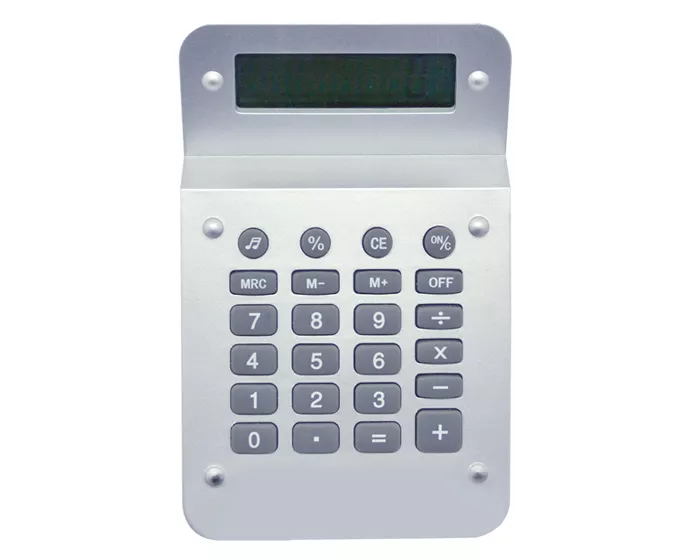 A130036 CALCULADORA DIGITAL BRECIA CCD2576 PLATA PLATA