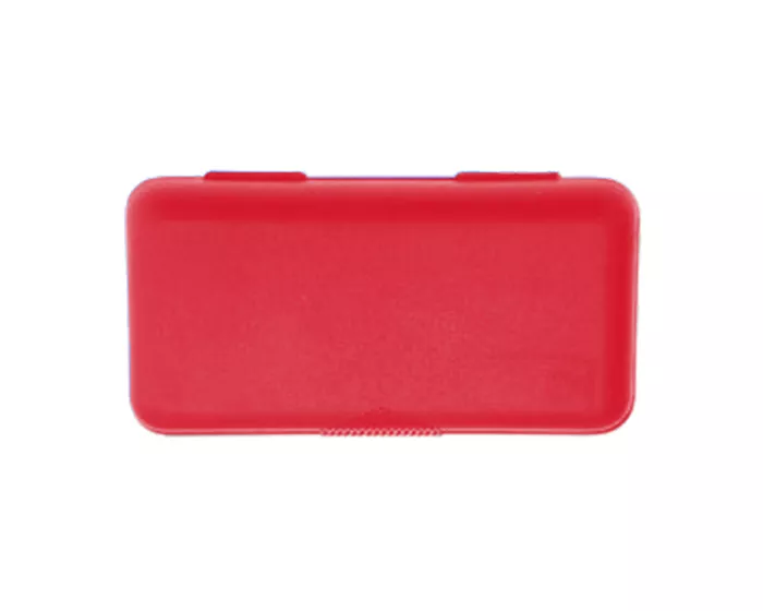 A100018 ESTUCHE DE MANICURE VELVET EM104 ROJO ROJO