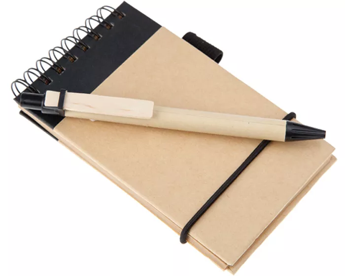 A120014 LIBRETA GREEN LIFE LIBOF01  NEGRO NEGRO