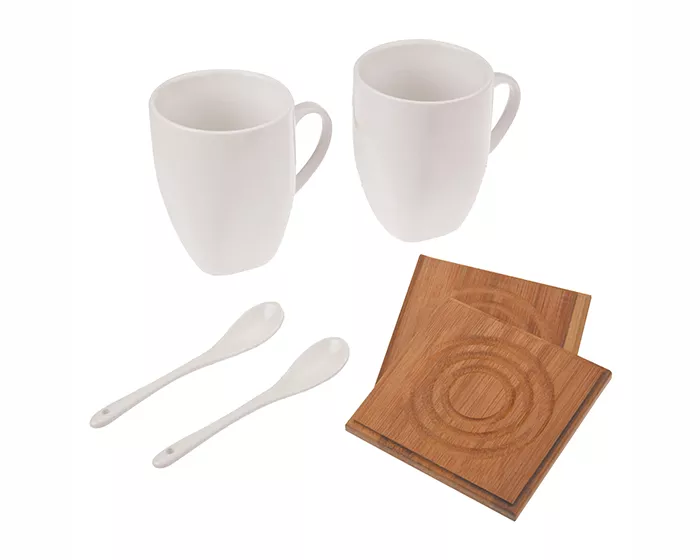 A070015 SET BAMBU 8OZ. SBC1242 BLANCO BLANCO