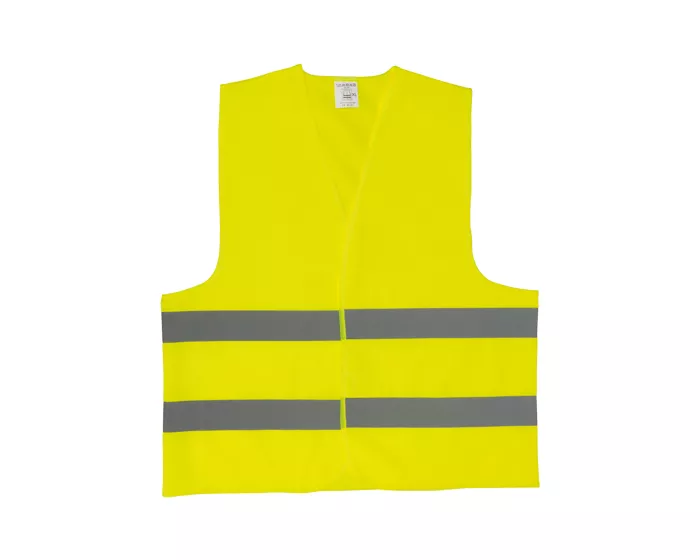 A020301 CHALECO REFLEJANTE P/SEGURIDAD ZURICH SEG4308 AMARILLO AMARILLO