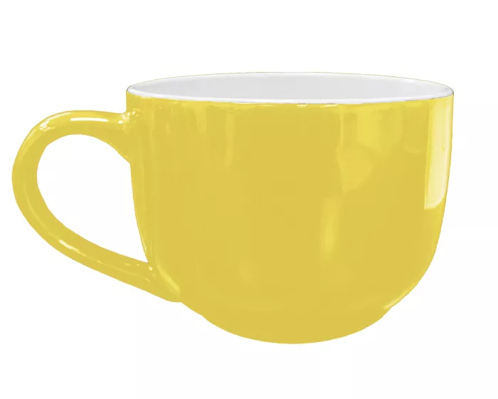 TL201.07 TAZA MINI JUMBO 18OZ. TL201 AMARILLO AMARILLO