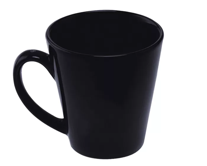 A040183 TAZA CONICA 11 OZ TL9749  NEGRO NEGRO