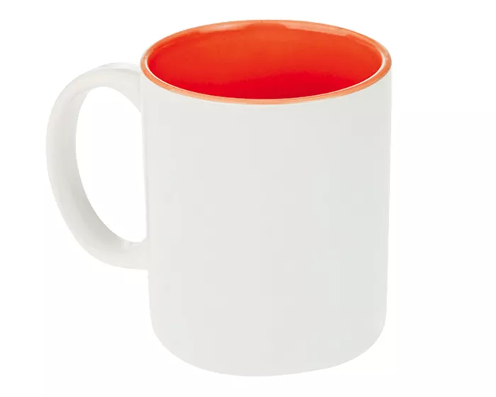 A040129 TARRO BICOLOR 11 OZ GENOVA TLI2699 NARANJA NARANJA