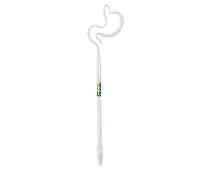 A2276.01 BOLIGRAFO PLASTICO STOMACH A2276 BLANCO BLANCO