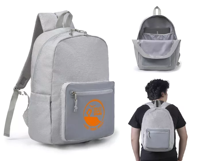 A2948.22 MOCHILA TEXTURIZADA DARWIN A2948 GRIS GRIS